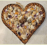 Tropical Heart, 10 in. x 10 in.